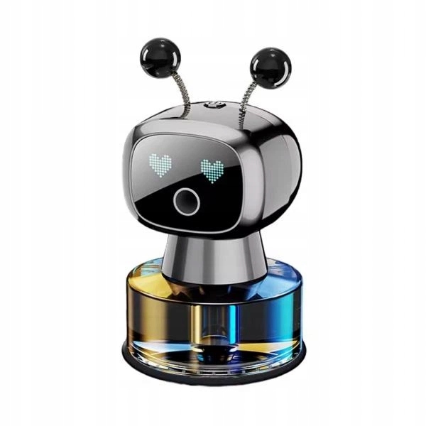 Premium Dyfuzor Zapachowy Do Auta Robot Srebrny