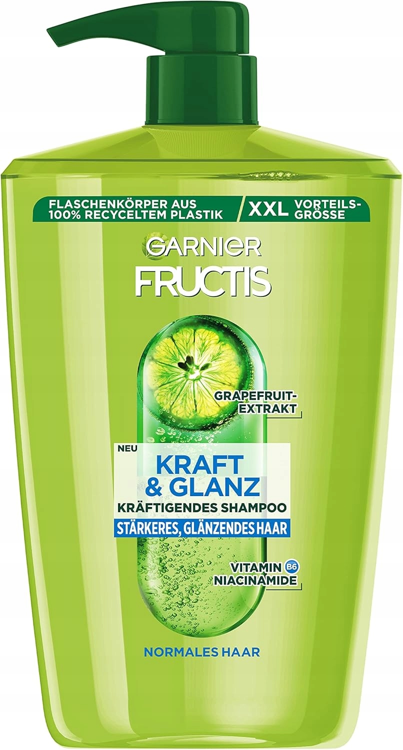 Garnier Šampon posilující lesk 1000 ml pro normální vlasy