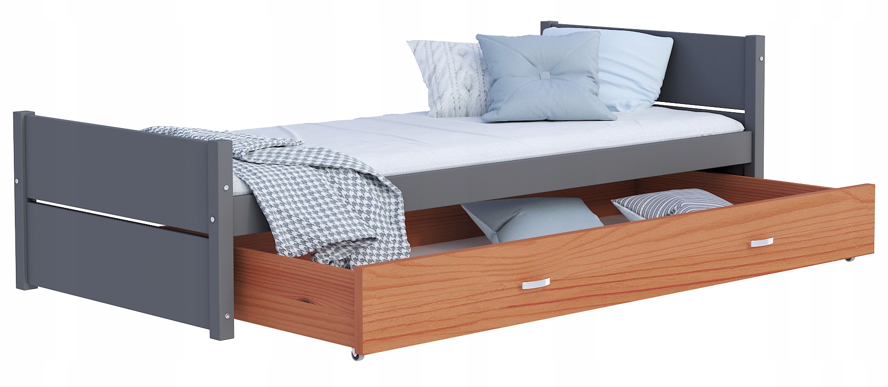 Postel pro mláděž 90x200 šuplík matrace Tymon