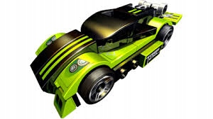 LEGO 8133 Racers: Tiny Turbos: RALLY RUNNER - elementy zestawu