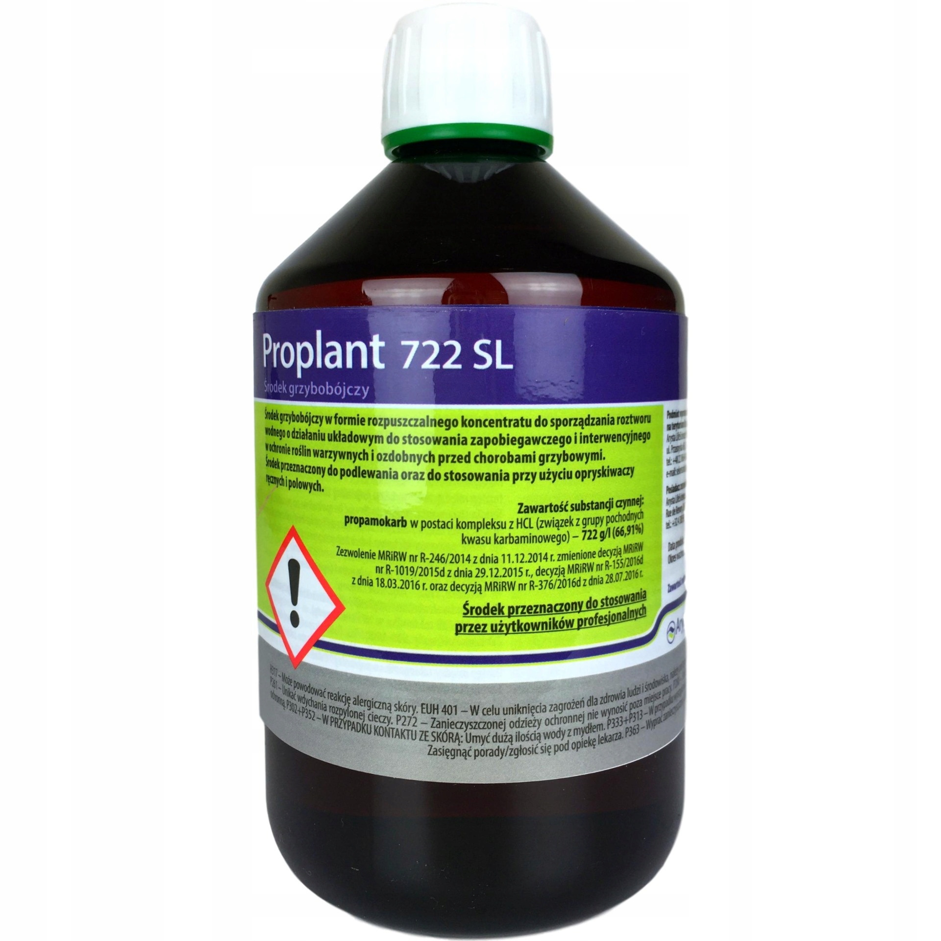 

Proplant 722 Sl 0,5L Środek Grzybobójczy Upl