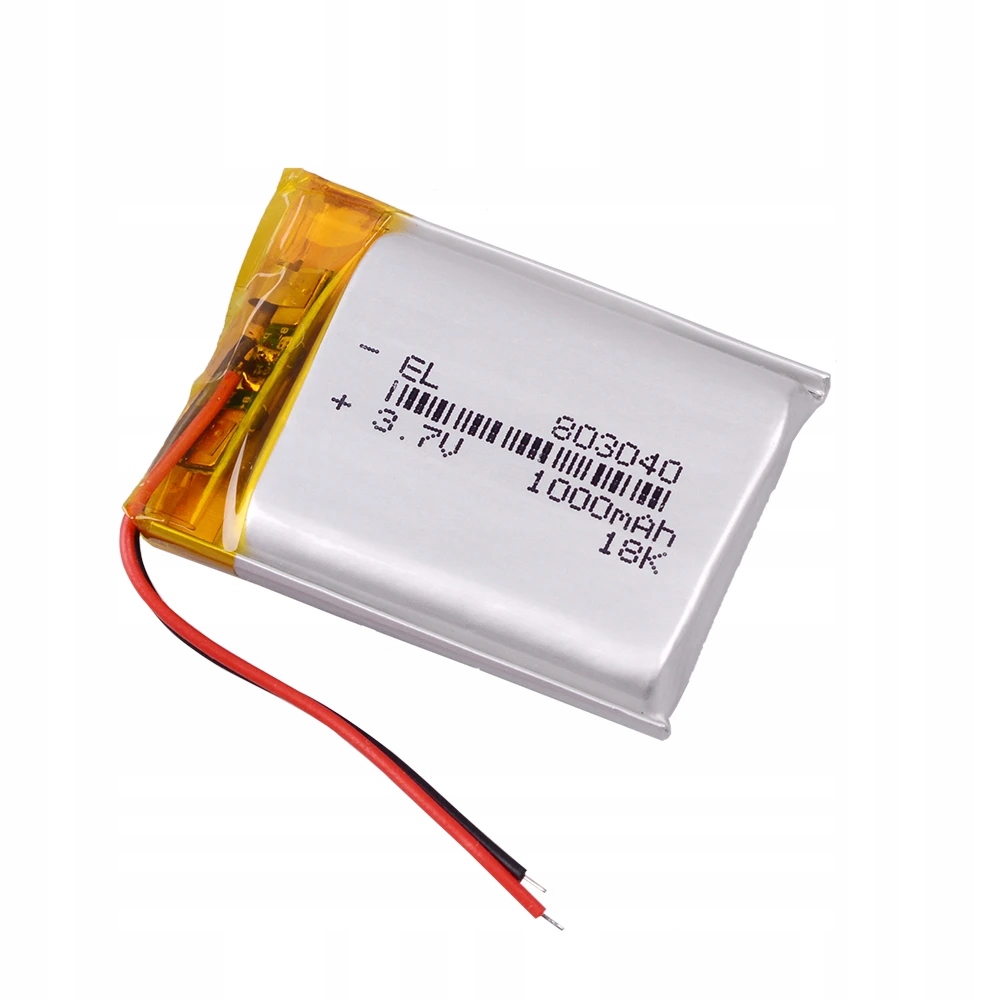 

Bateria Akumulator Li-Poly 1000mAh 3.7V 803040