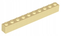 

Lego Tan Brick 1 x 10 6111 1 szt