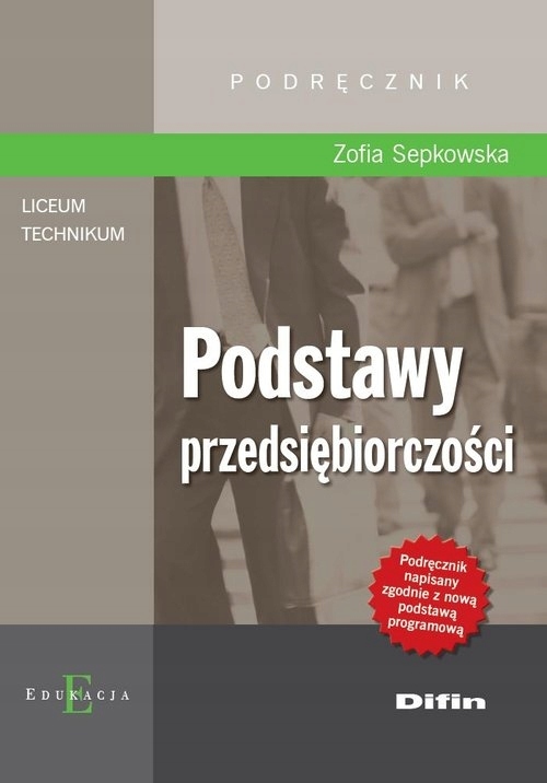 Podstawy przedsiębiorczości Podręcznik