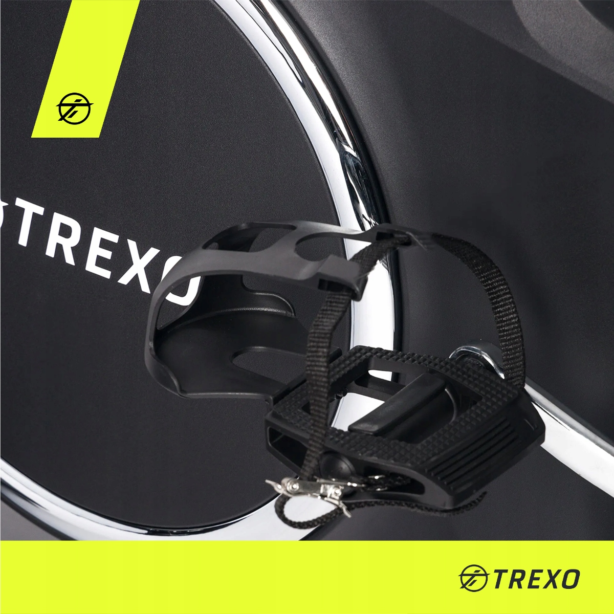 Rower stacjonarny treningowy TREXO czarny EB-500S PROSTA REGULACJA Model EB-500S