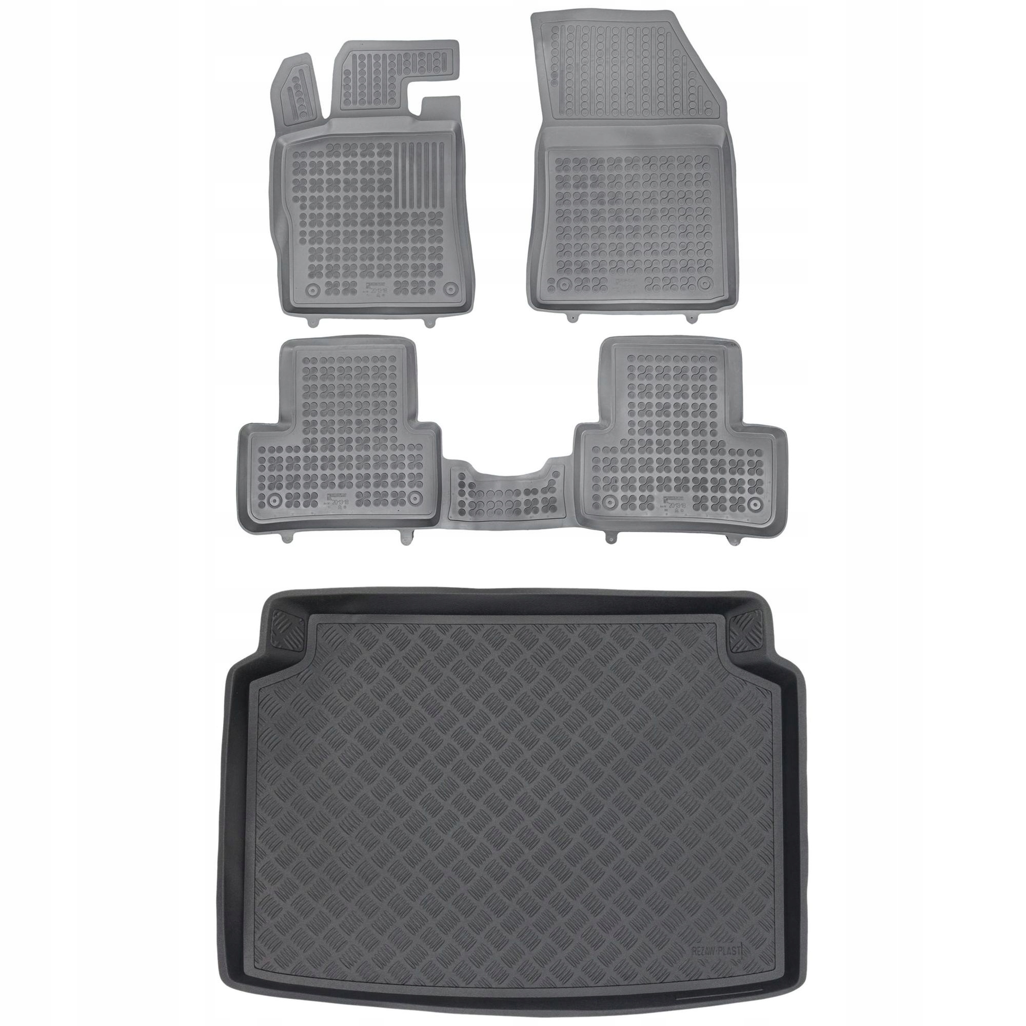 Sada kobercov a rohoží Peugeot 308 III od roku 2021 Hatchback nie je vhodná pre Hybr