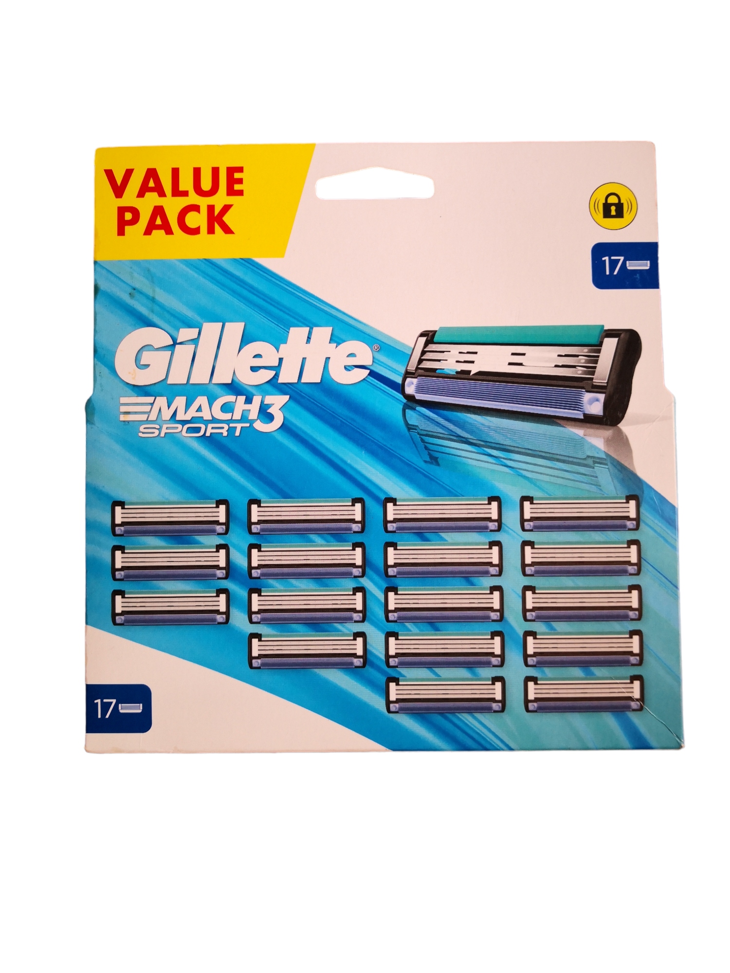 Wkład do maszynki Gillette Mach3 17 szt.