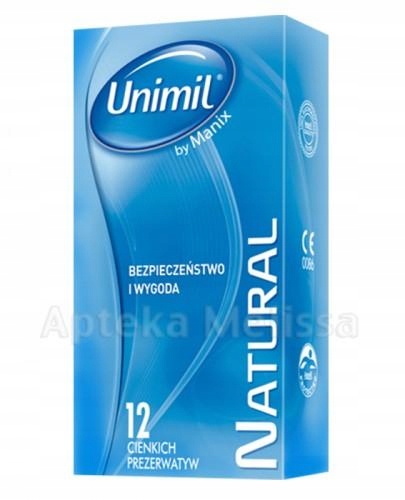 

Unimil Natural Prezerwatywy lateksowe 12 szt.