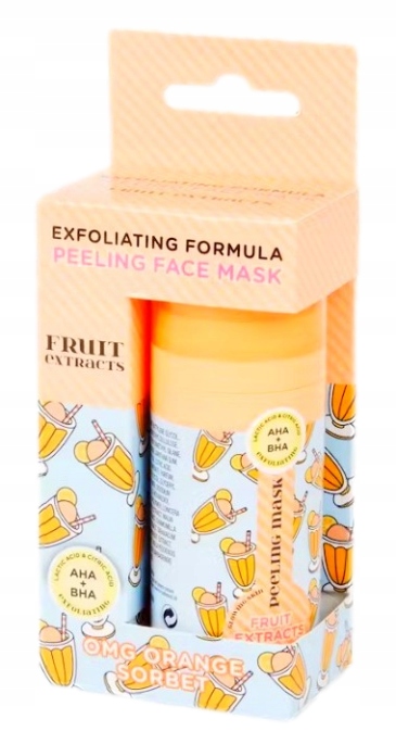 MASKA ZŁUSZCZAJĄCA PEELING KWASY AHA BHA APPLE