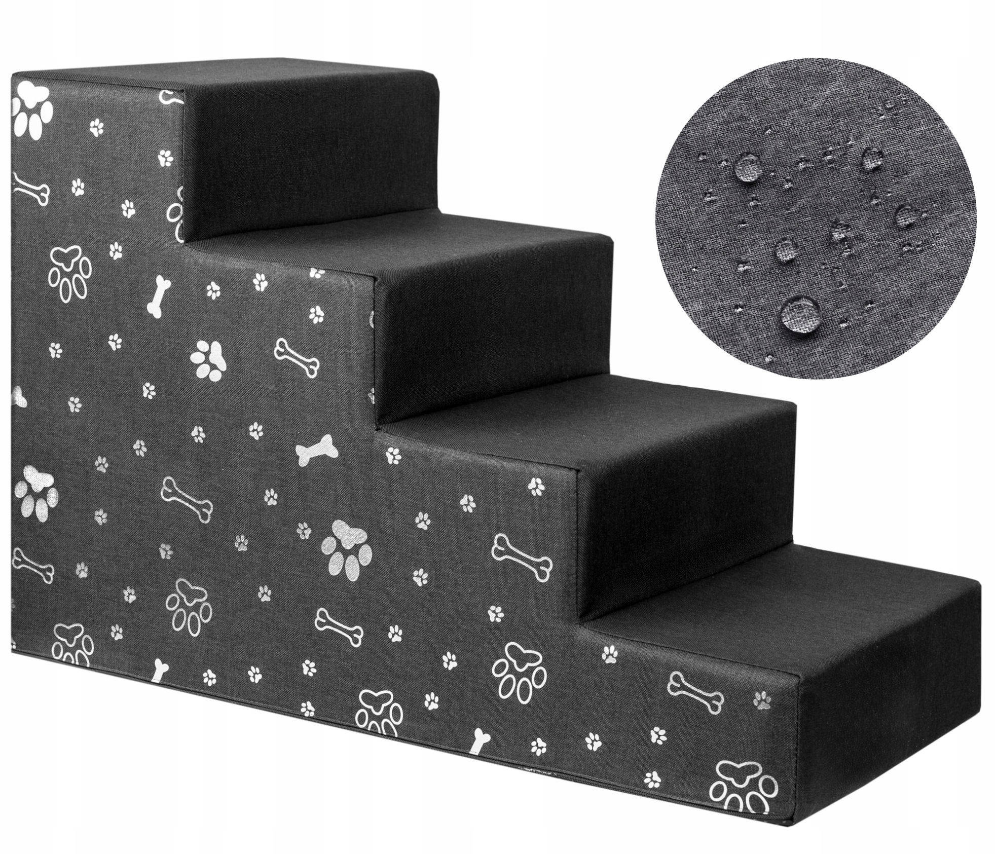 Schody Schodki Dla Psa Kota Rampa Podest 4 Stopnie Wodoodporne Antypoślizg