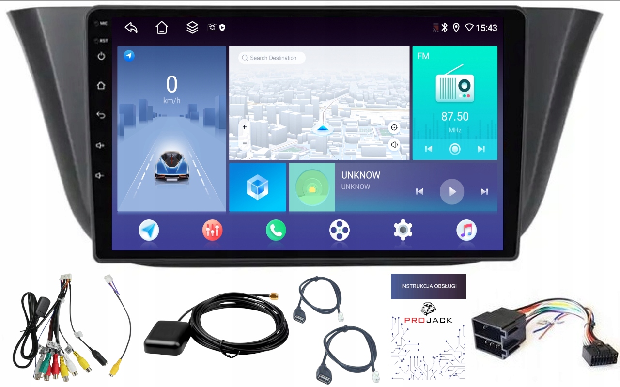 Rádio Navigácia Android Carplay Iveco Daily 2013-2020 4GB 64GB Sim