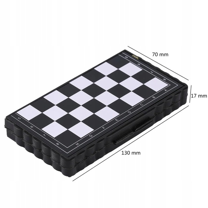 GRA W SZACHY WARCABY PODRÓŻNE MAGNETYCZNE 2W1 Producent inny