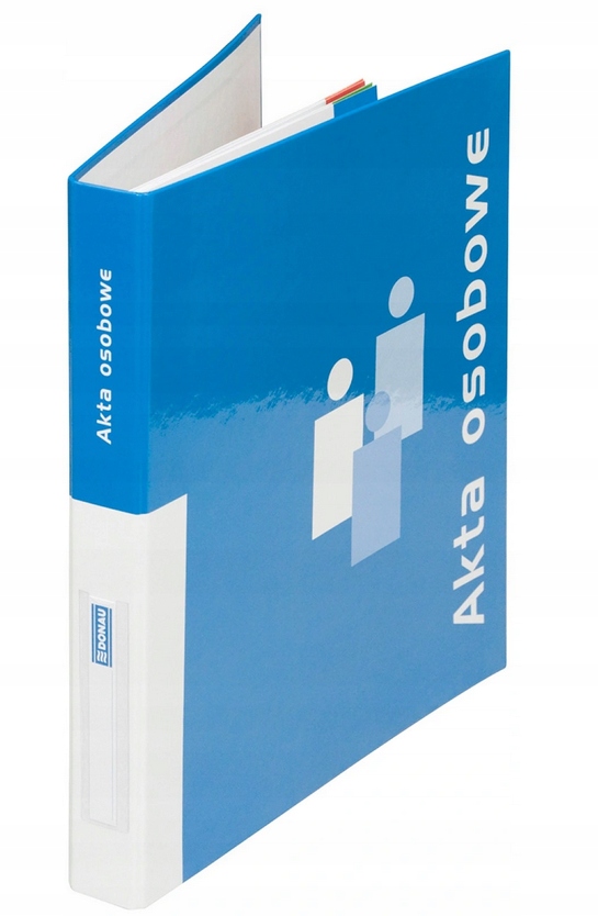 SEGREGATOR A4/2R/20MM NIEBIESKI DO AKT OSOB. 3769