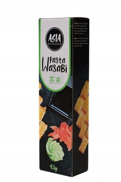 

Pasta Wasabi w Tubce Chrzan Asia Kitchen 43 g