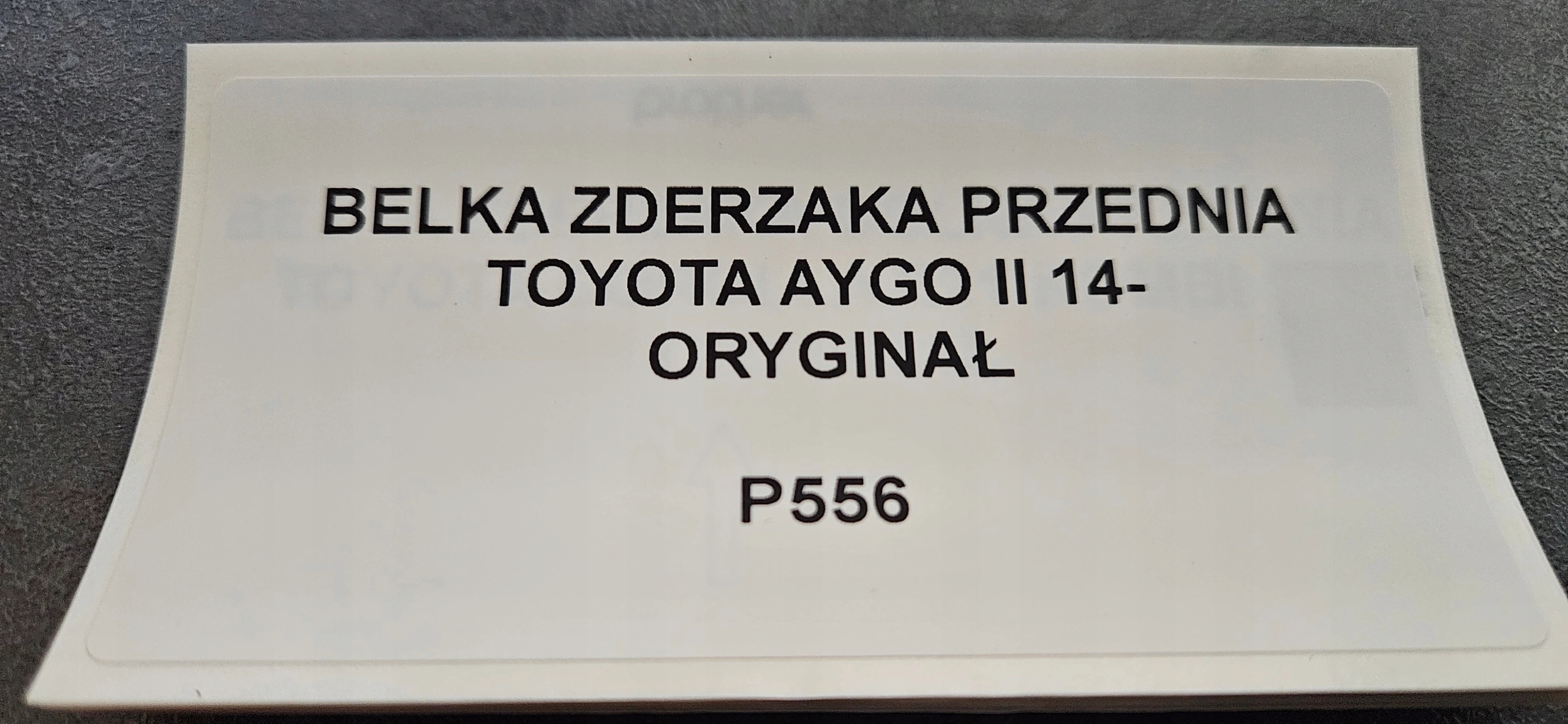 bumper support front front TOYOTA AYGO II 14
