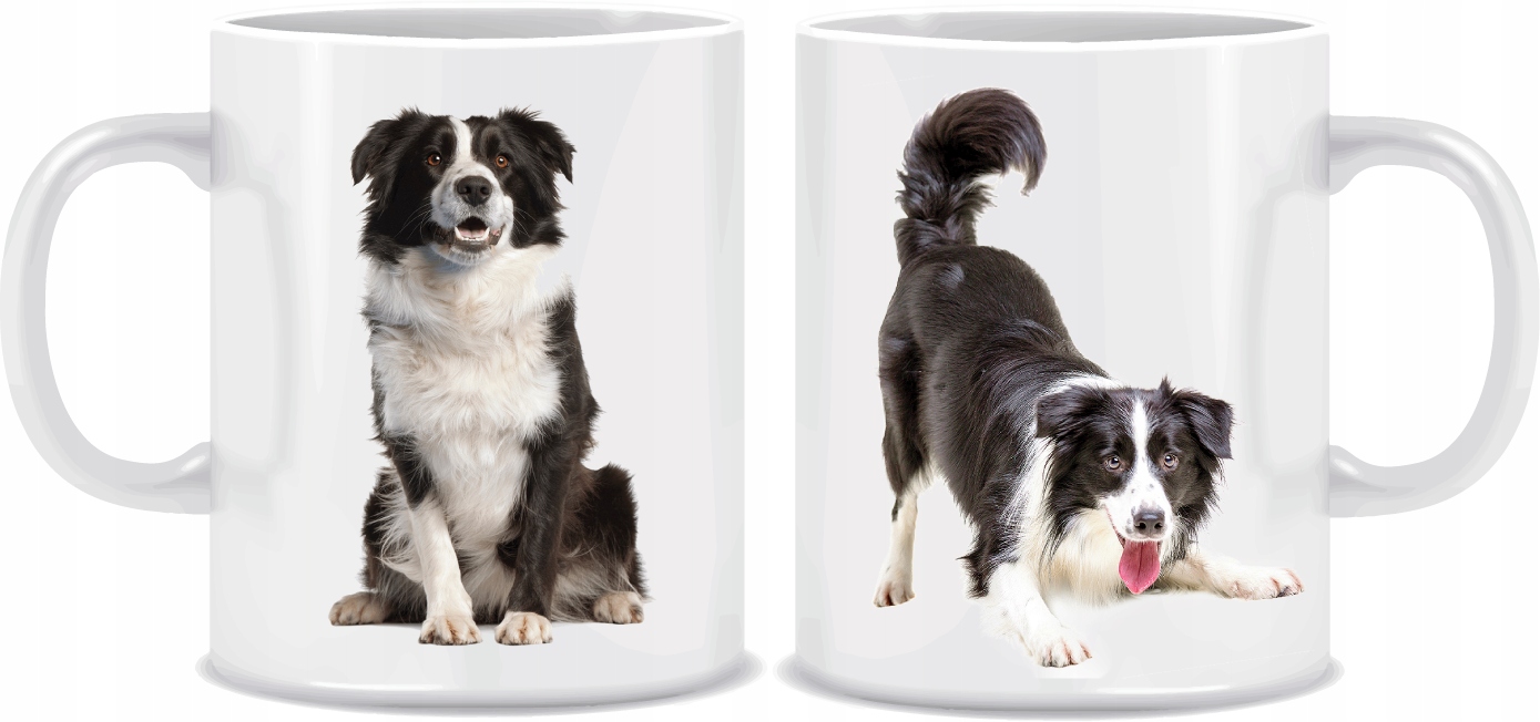 

Kubek z psem Border Collie na prezent 330ml