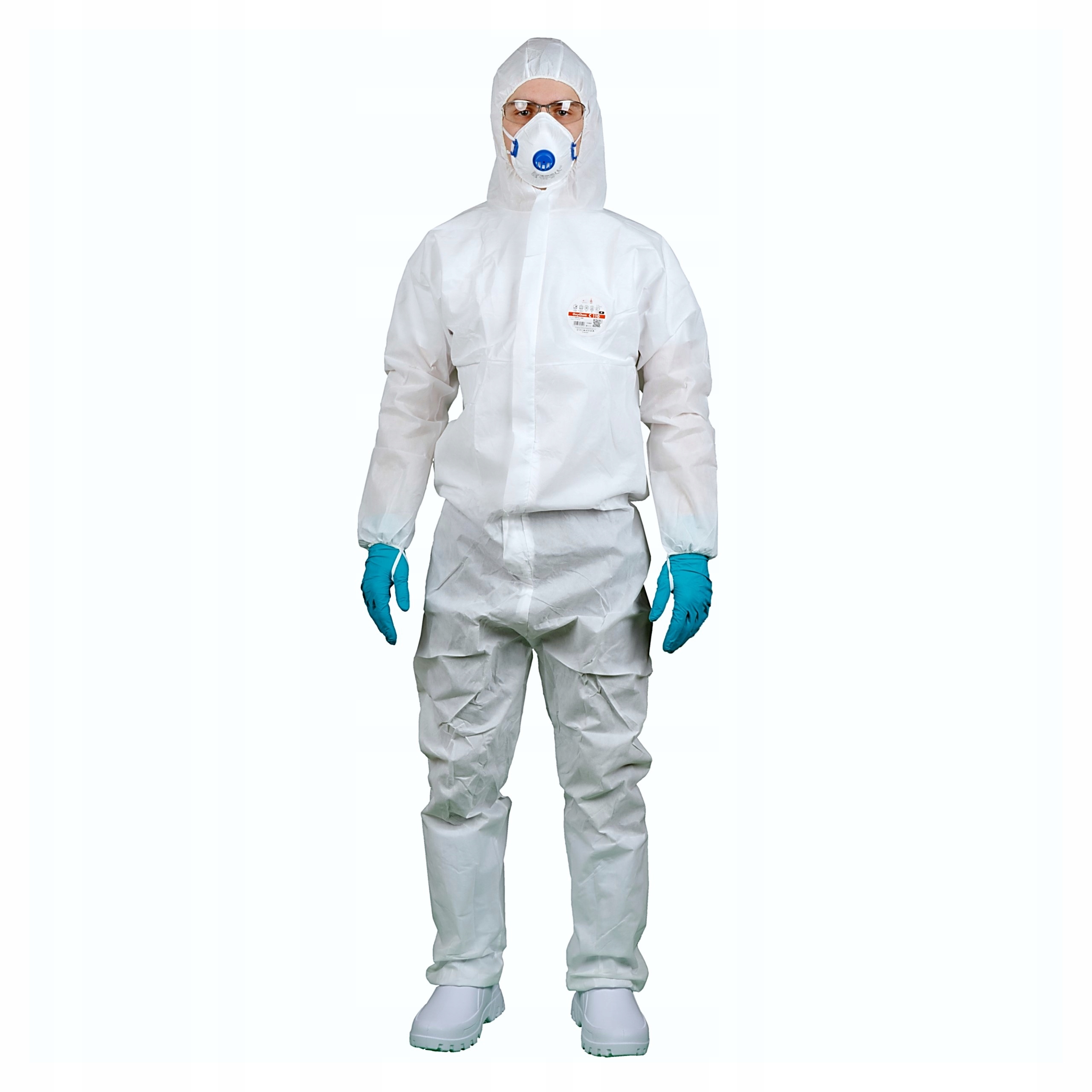 KOMBINEZON OCHRONNY TYP 5 / 6 OXYCHEM wełna azbest przemysł malarski r. 3XL Marka Oxyline