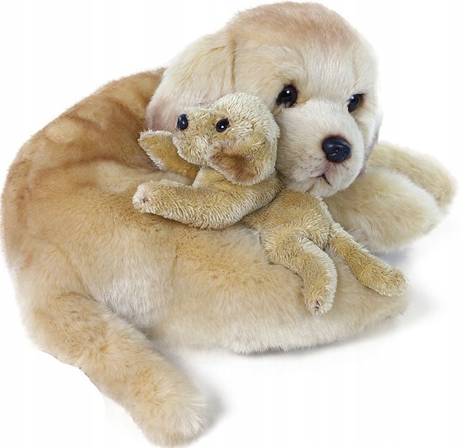 

Maskotka Pies Labrador Piesek Ze Szczeniakiem 32cm