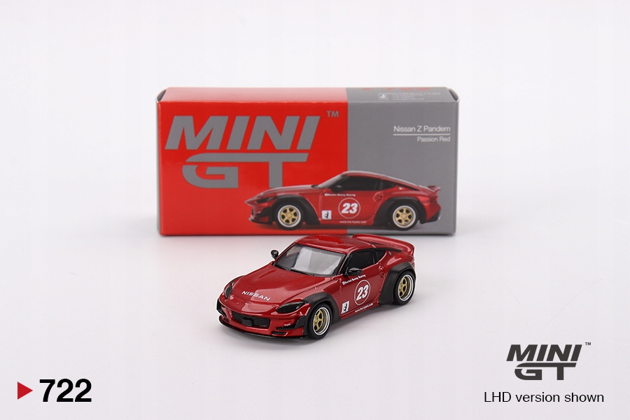 Mini Gt Nissan Z400 Pandem 2023 Passion Red 1:64