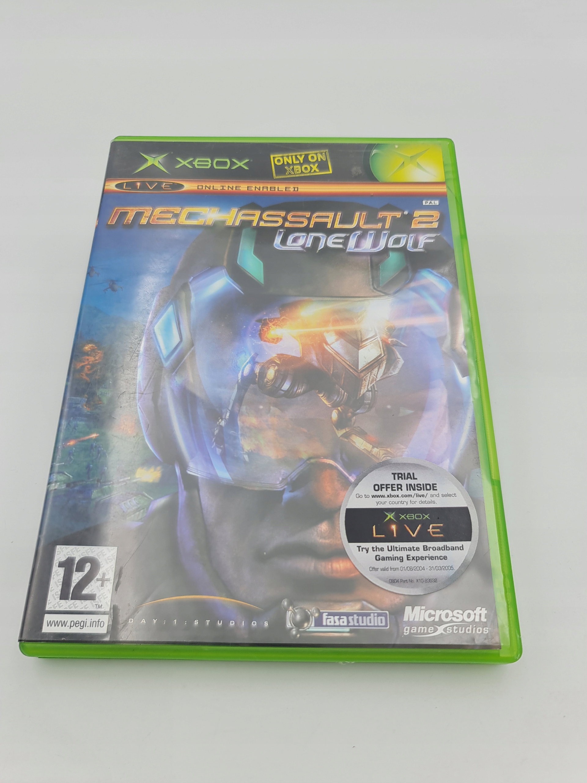 XBOX MECHASSAULT 2 LONE WOLF Producent Microbat Studio