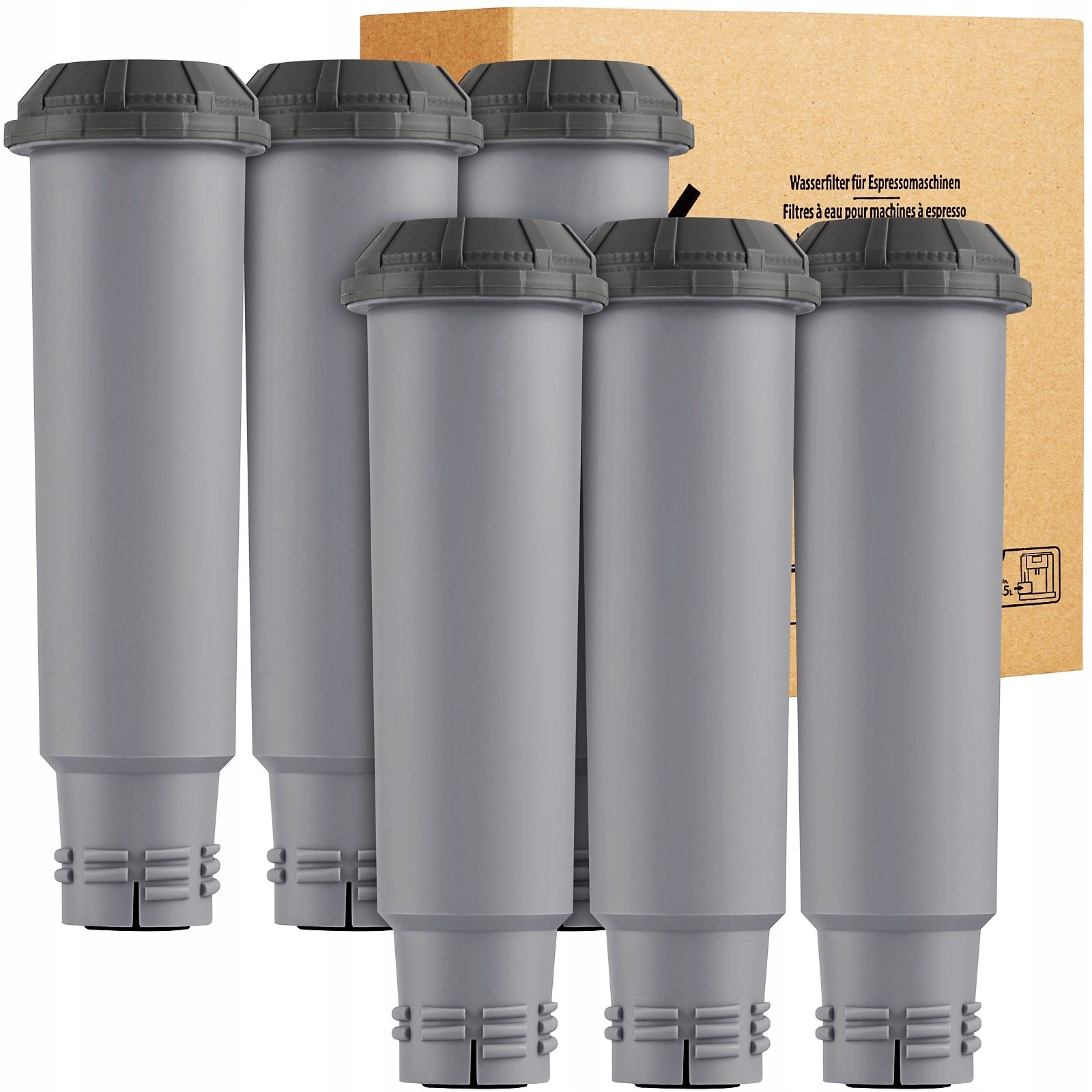 

6x Filtr Wody do Krups zamiennik F088 NIRF70 Violo