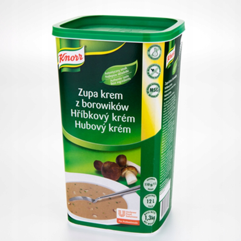 Krémová polévka z hříbků Knorr 1,3 kg