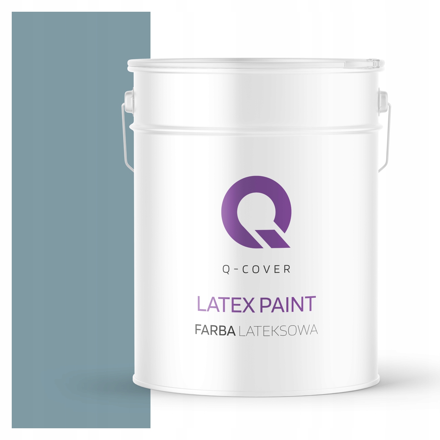 Latexová Farba Na Stenu Farba Šedá Platinová Modrá Tmavá H0730 10L