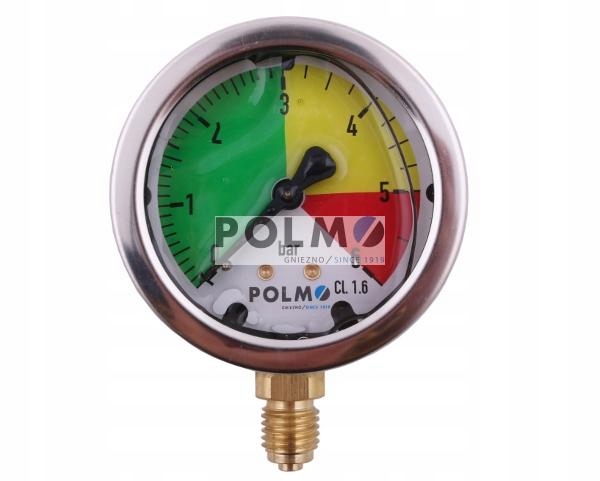 

Manometr glicerynowy M63 0-6 bar Gw M12x1.5 kwasów