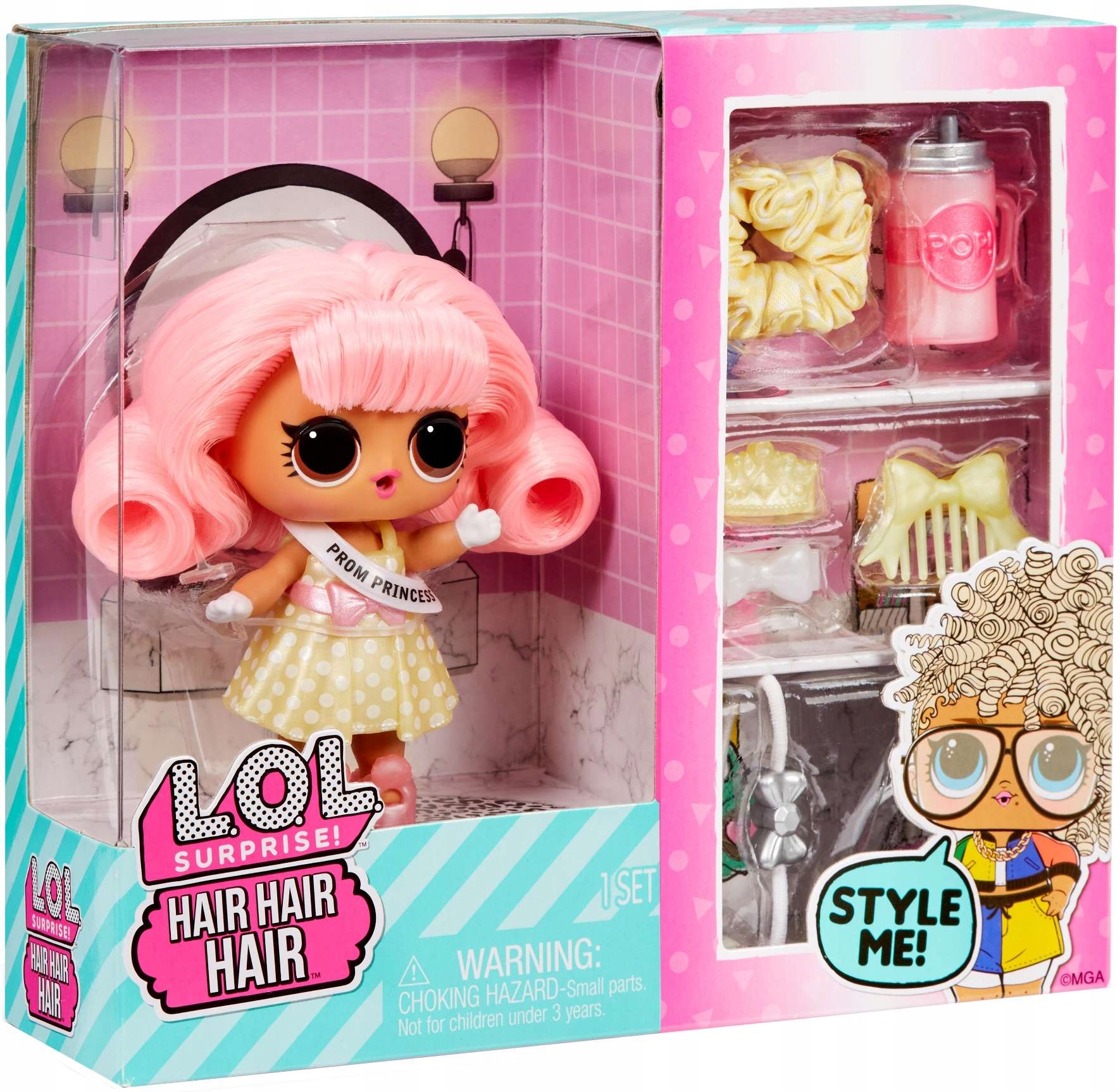 

Lol Surprise Hair! Lalka Włosy Do Stylizacji Doll