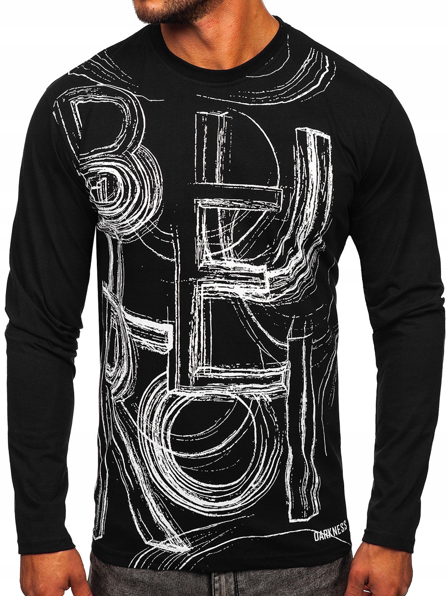 

Longsleeve Z Nadrukiem Czarny 146743 Rozmiar_m
