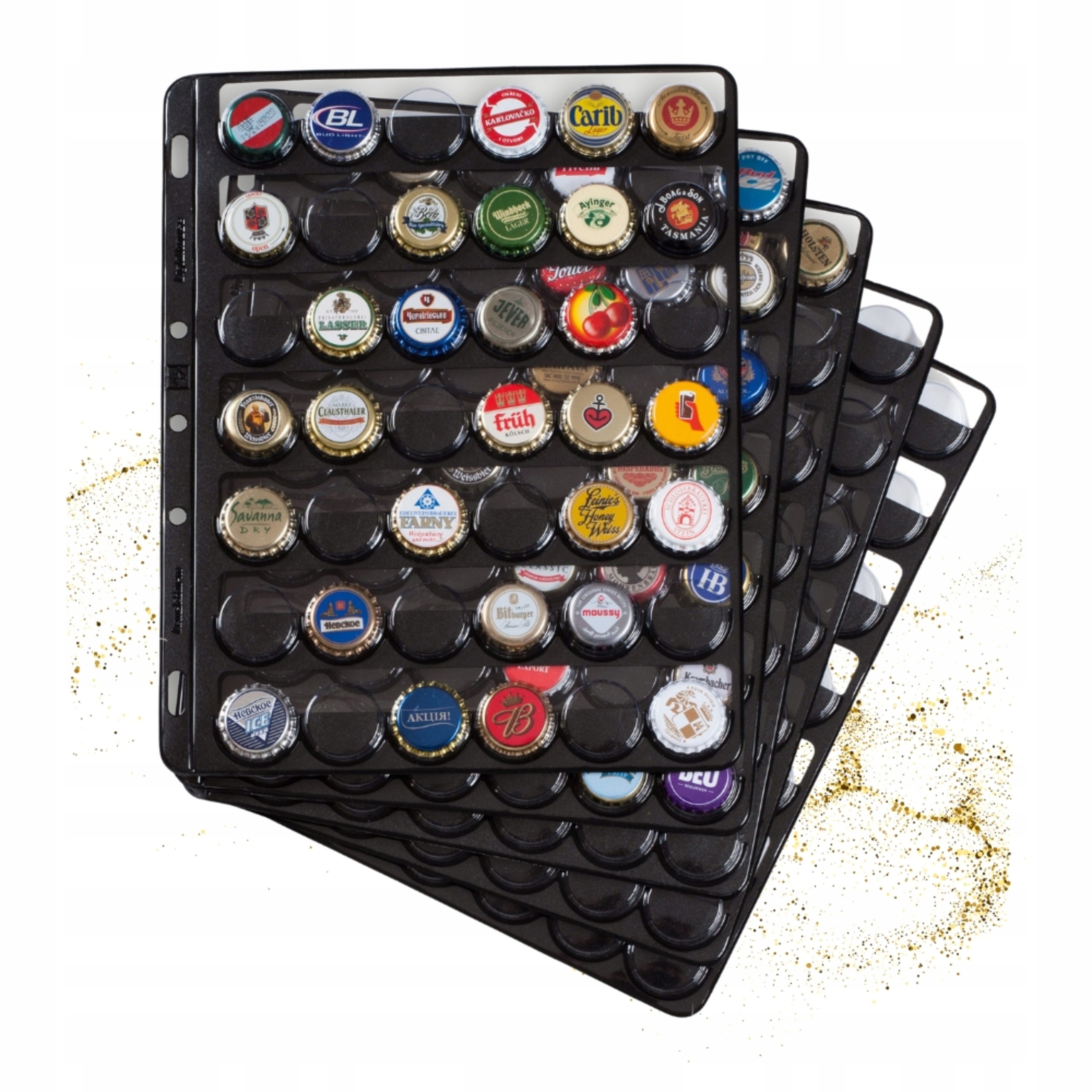 Grande 5 karet na kapsle od piva Leuchtturm