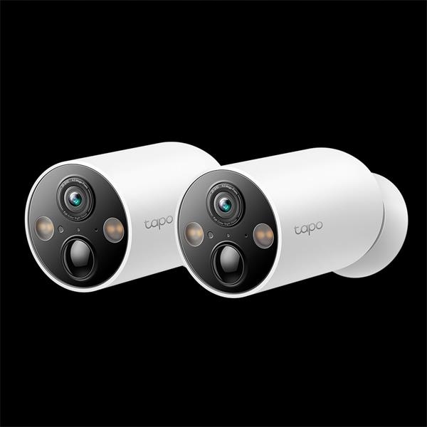 Smart Wire-Free Security Camera, 2-Pack SPEC:2K Qhd (2560x1440), 2.4 GHz,…
