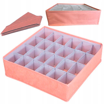 

Organizer Pudełko Do Szuflady Na Bieliznę Paski