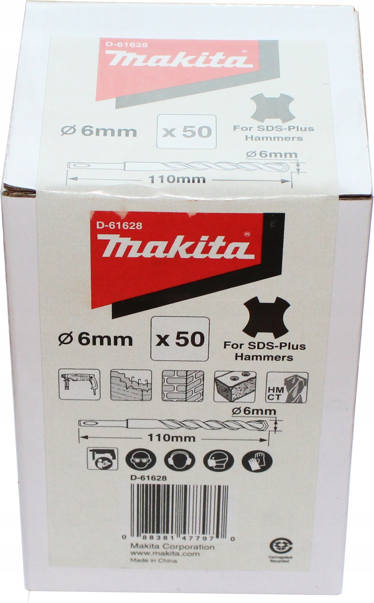 

Wiertło Do Betonu 6x110mm Sds-plus 50 Sztuk Makita