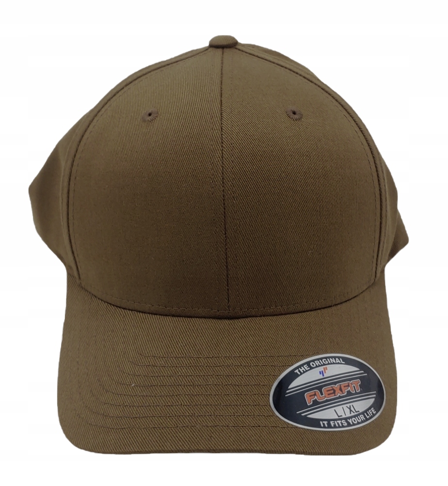 

Czapka Z Daszkiem Flexfit Brązowa r. L/XL Yupoong