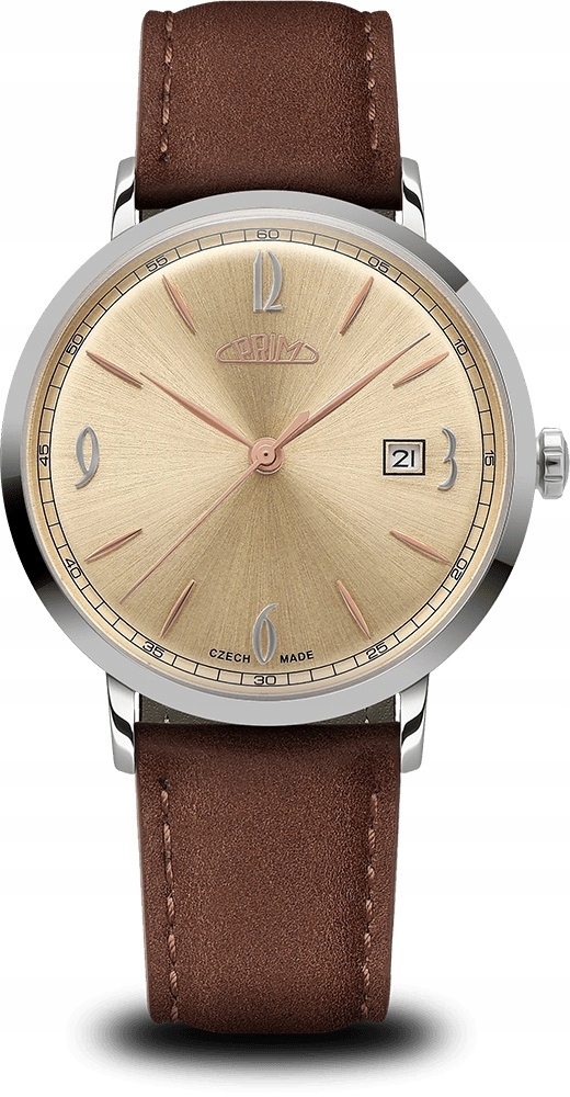 Pánské Automatické Vodotěsné Ocelové Hodinky Prim Noble W01P.13254.E