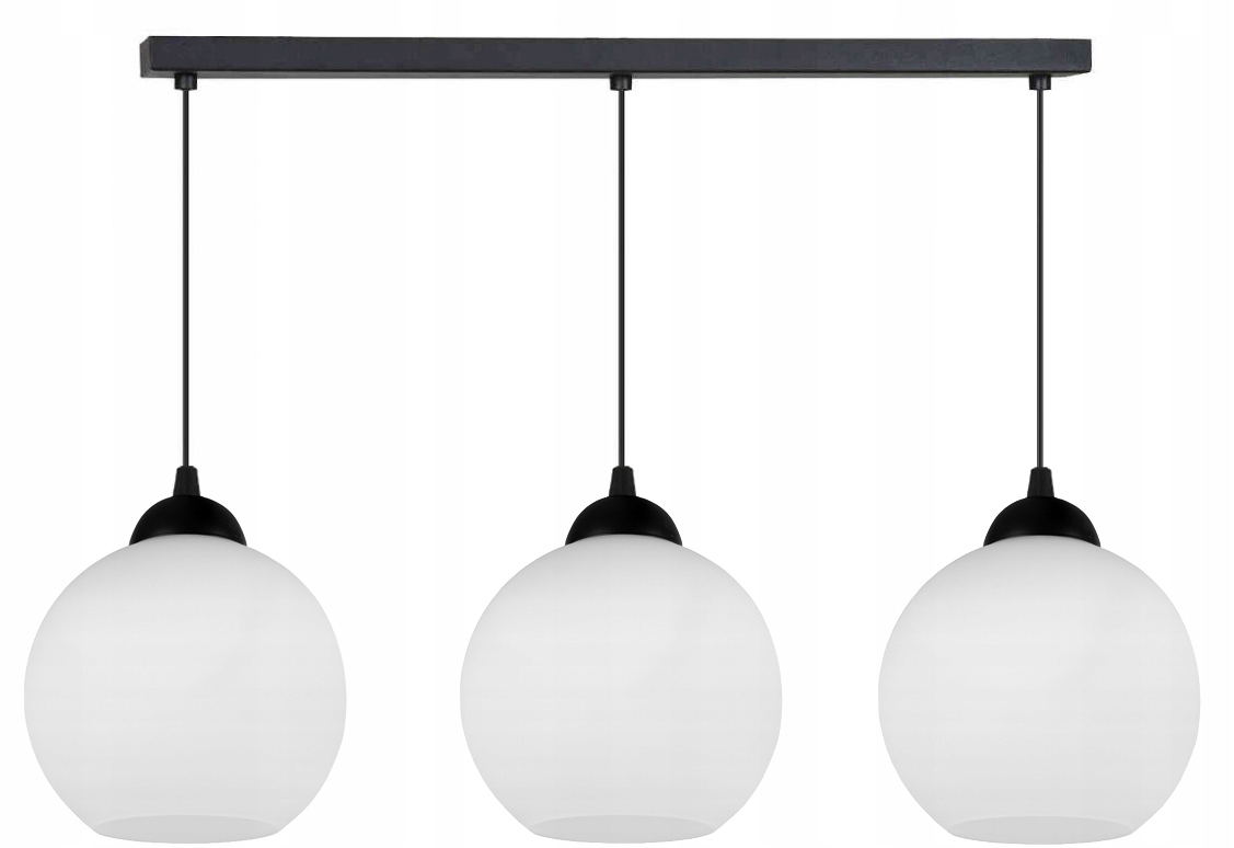 Závěsná stropní lustrová lampa Klosze stropní lampa do obývacího pokoje nad stůl