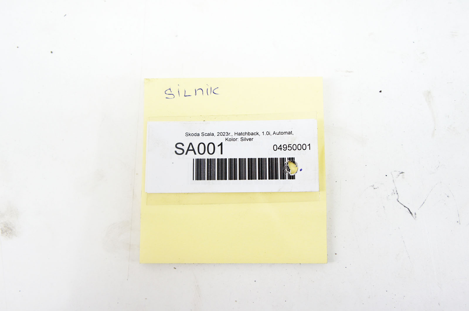 SA001 SKODA SCALA 1.0и 110Km Двигатель 56013 23%