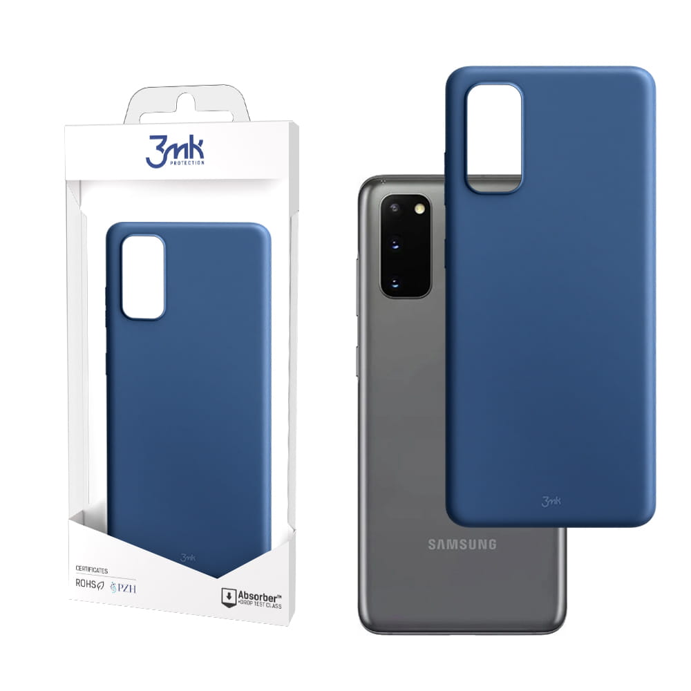 

Niebieskie odporne etui do Samsung Galaxy S20 3mk