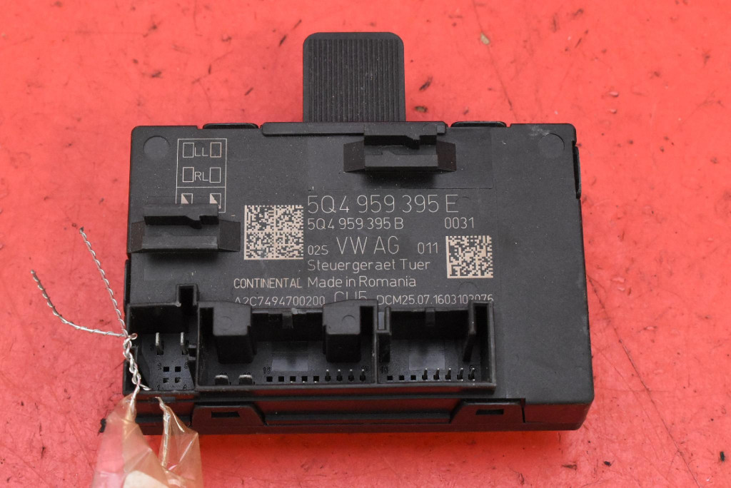 control unit module door left rear part 5Q4959395E SKODA SUPERB 3 III 15-20