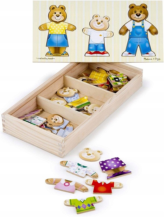 

Melissa Ubieranka Puzzle Z Misiami 13770
