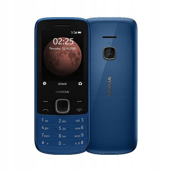 Telefon komórkowy Nokia 225 64MB niebieski-Zdjęcie-0