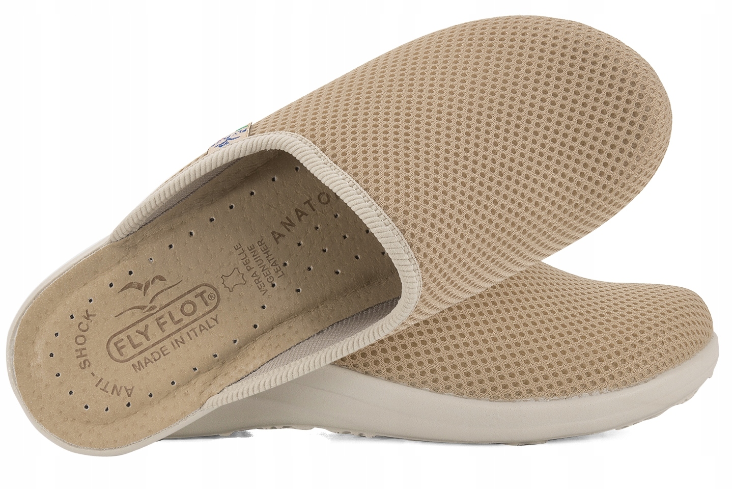 Fly Flot T4 368 Fe Nazouváky Koturn Pu béžové 36