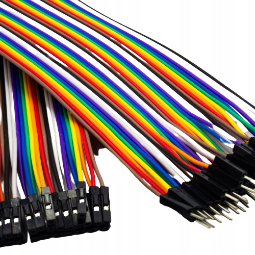 

40x10cm Przewody Gpio Męsko-Żeńskie zworki Arduino