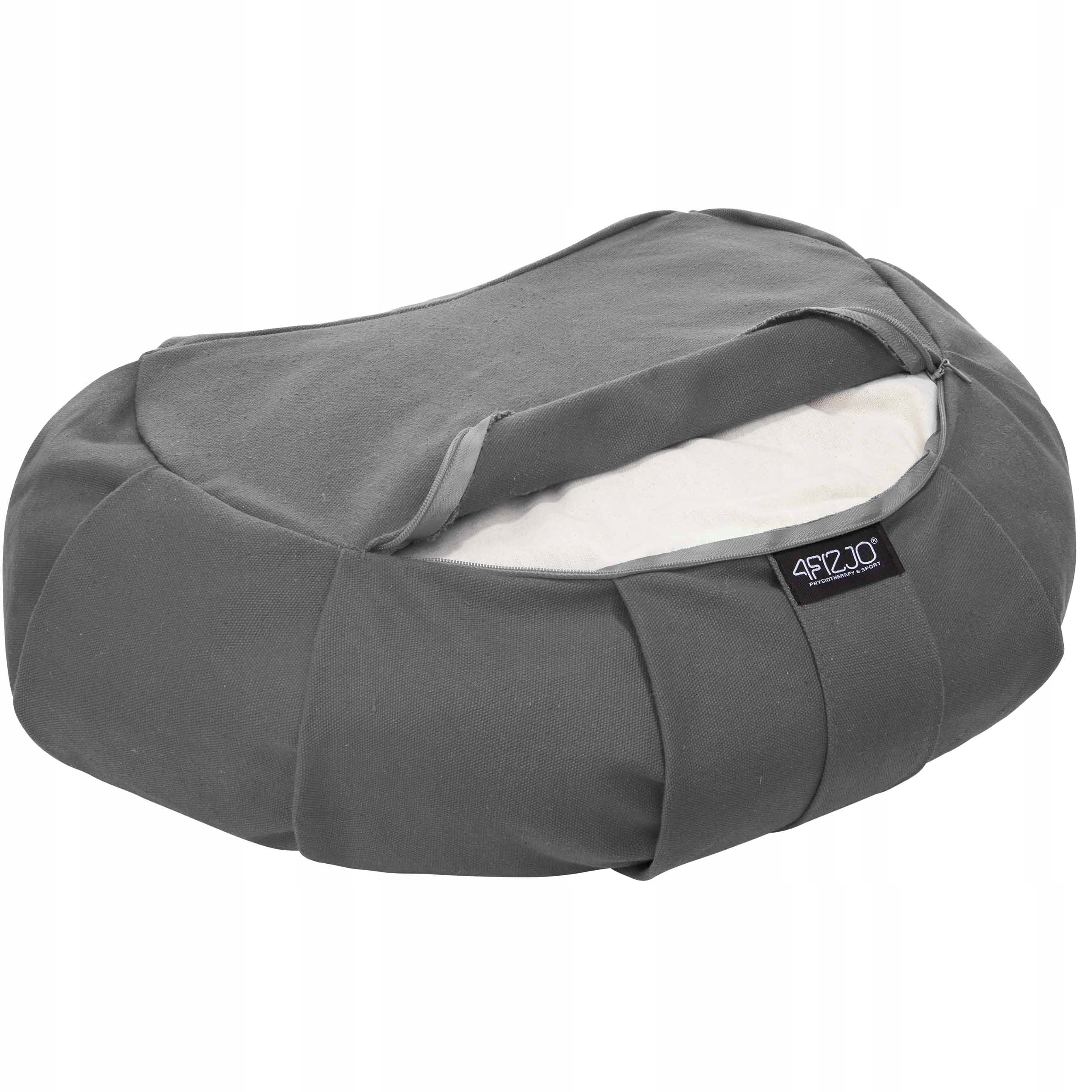 PODUSZKA DO MEDYTACJI ZAFU CUSHION PUFA DO JOGI Model Półksiężyc