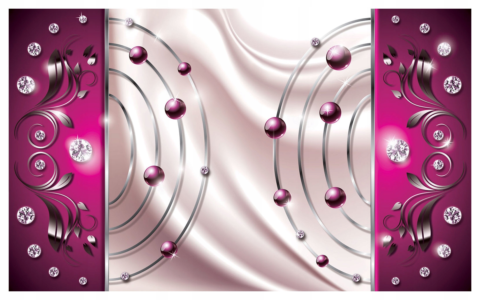Fototapeta Purpurová abstrakcia Strieborné vinylové kolesá 368x254 lepidlo