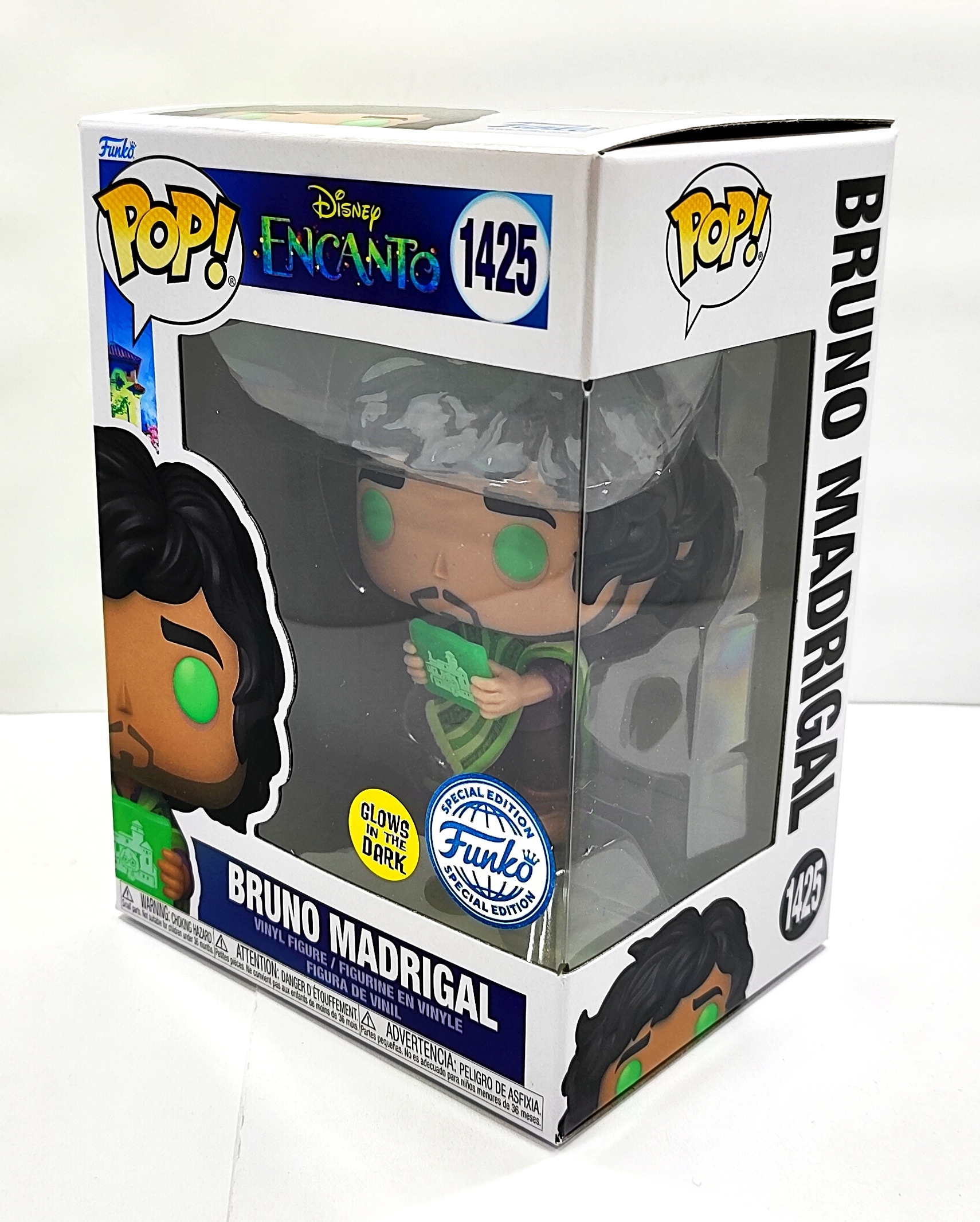 Funko Pop Bruno Madrigal 1425 Disney Encanto Speciální Edice Září