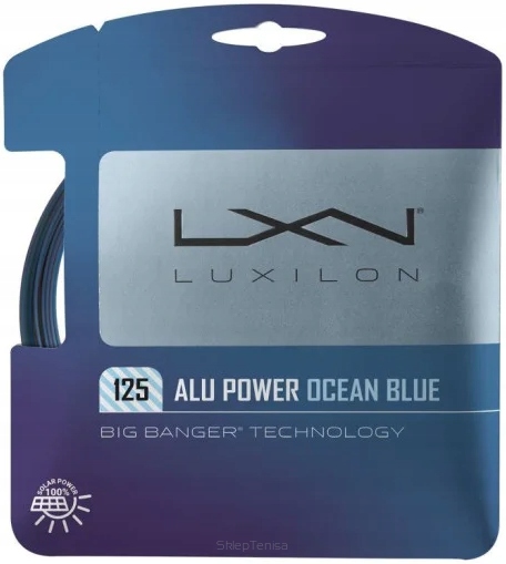 Naciąg tenisowy Luxilon Alu Power Ocean Blue 12m 1.25 niebieski