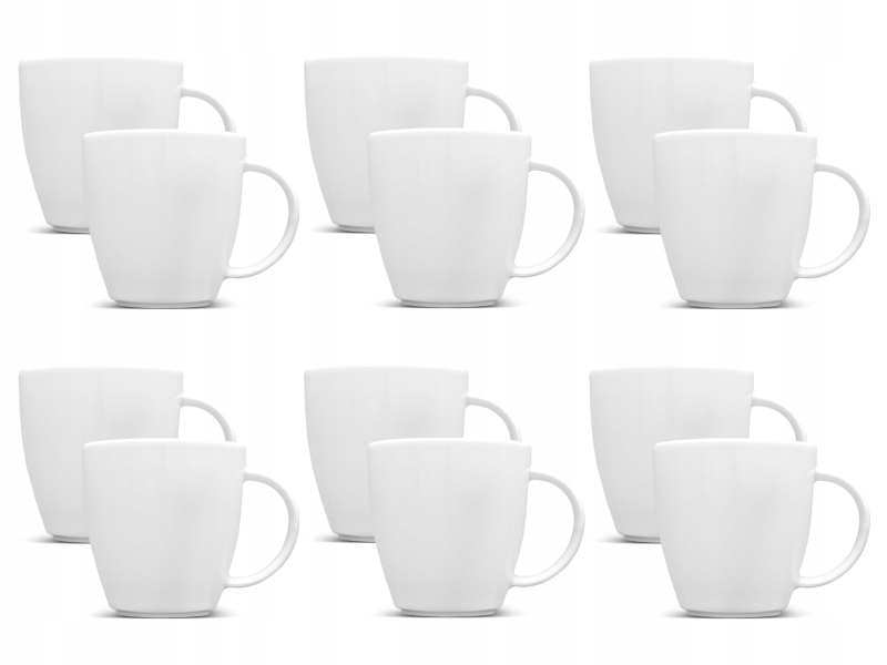 

Lubiana Victoria 12 x Kubek 0,3 L Porcelana Luz
