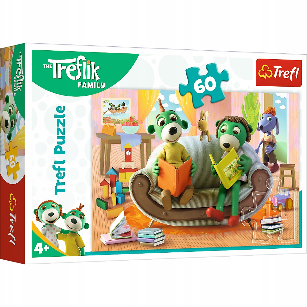 

Puzzle Trefl Wspólne Czytanie Książek 60 El